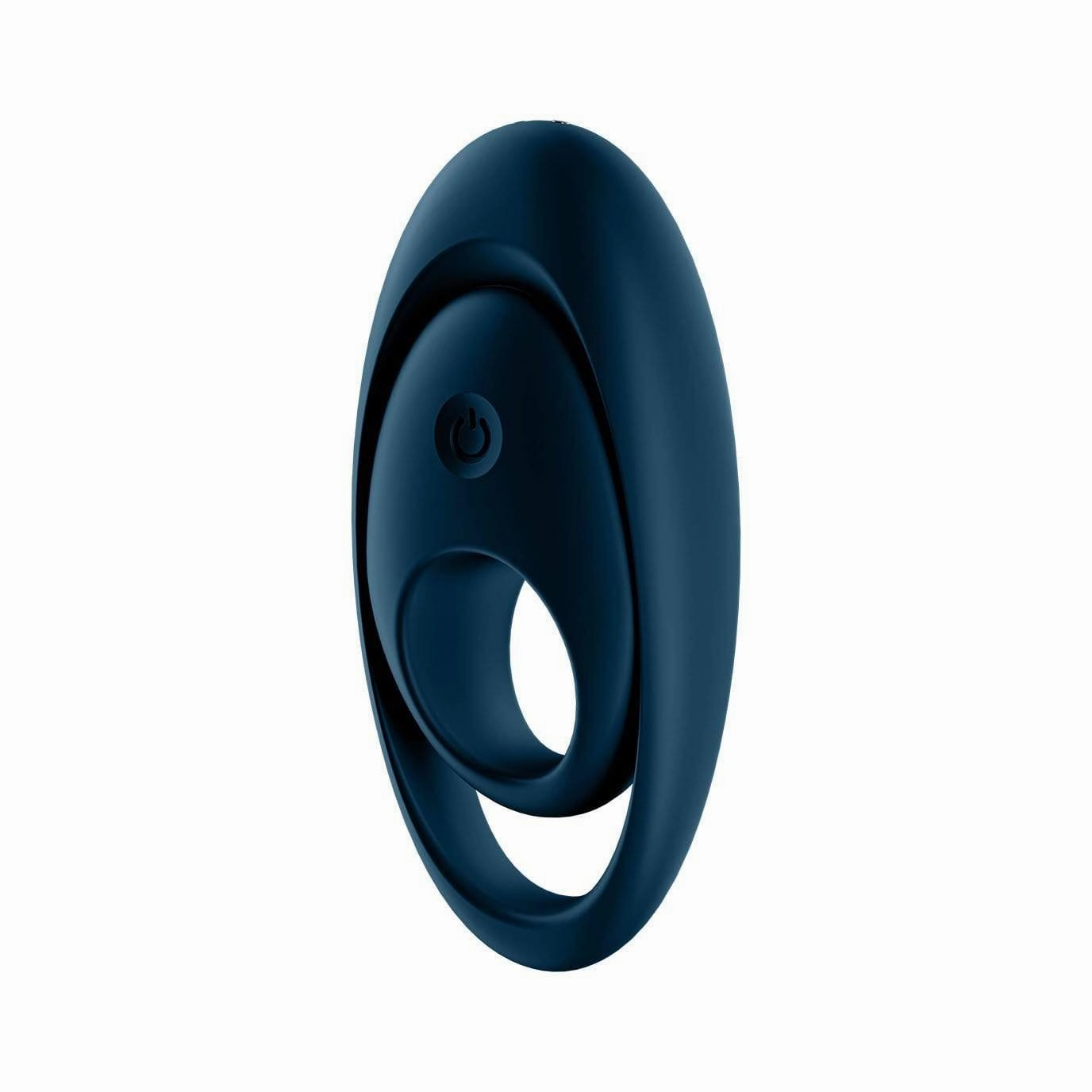 Satisfyer - Glorious Duo Silicone Vibrating Cock Ring (Black)