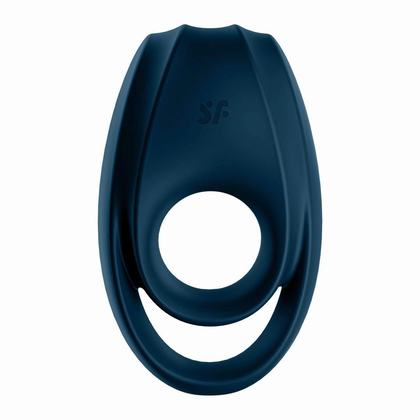 Satisfyer - Incredible Duo Silicone Vibrating Cock Ring (Black)