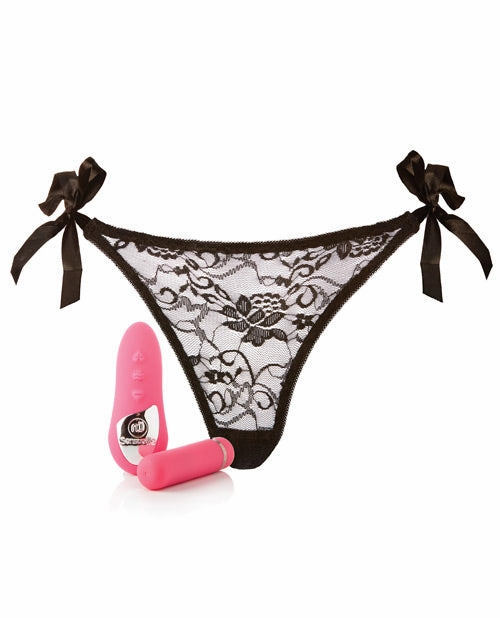 Sensuelle Pleasure Panty Bullet w/Remote Control - 15 Function Pink