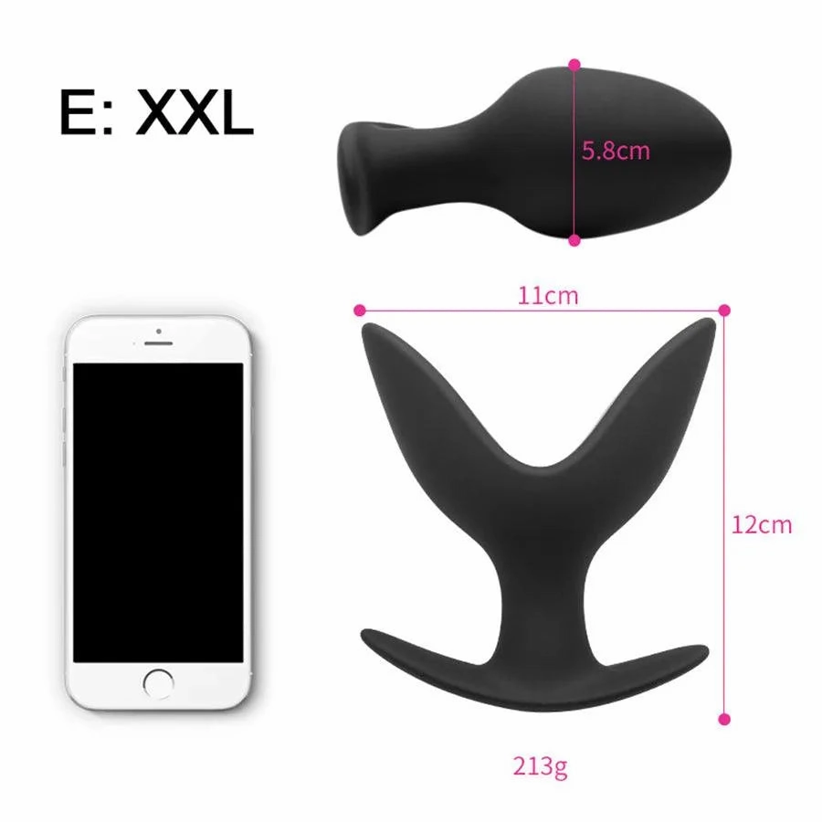 Silicone Anal Stretcher Sex Toys
