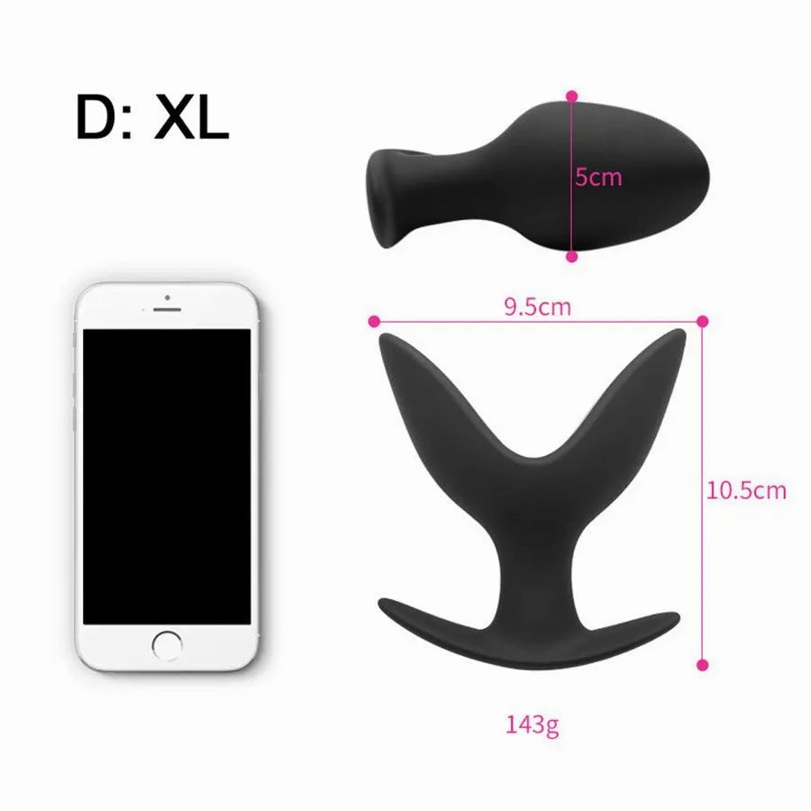 Silicone Anal Stretcher Sex Toys