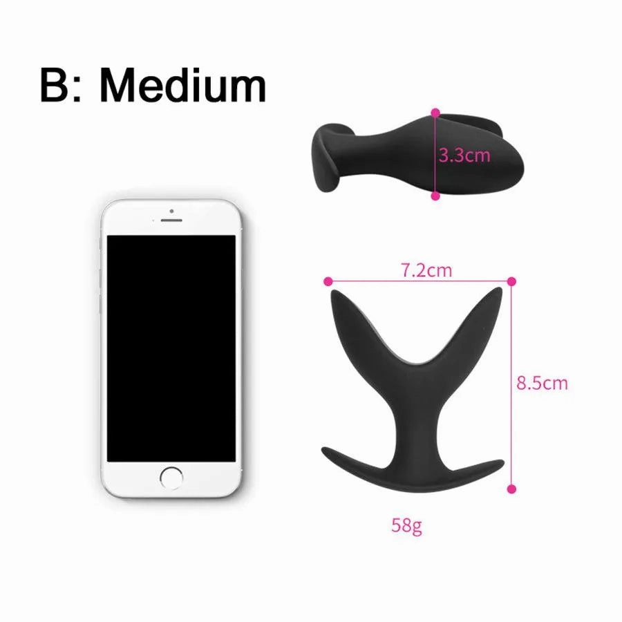 Silicone Anal Stretcher Sex Toys