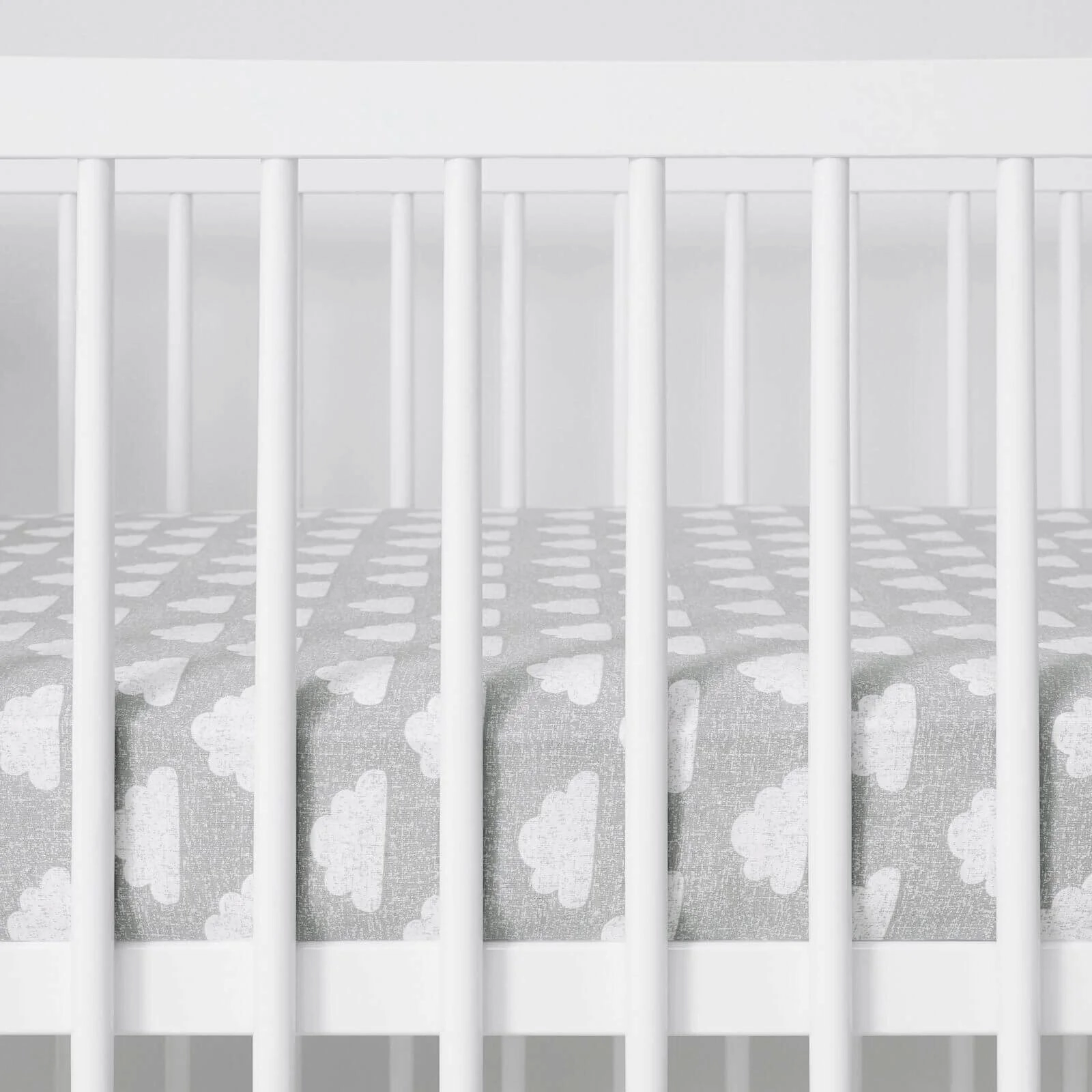 Snüz Cot & Cot Bed Fitted Sheet 2 Pack - Cloud
