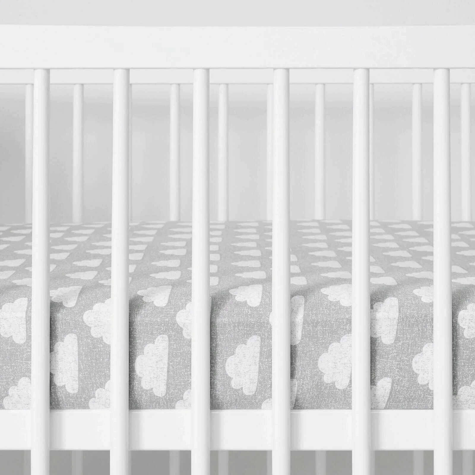 Snüz Cot & Cot Bed Fitted Sheet 2 Pack - Cloud