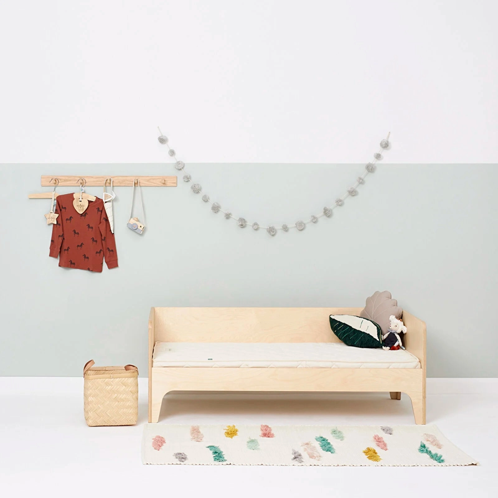 The Little Green Sheep SnüzKot Natural Mattress 68cmx117cm