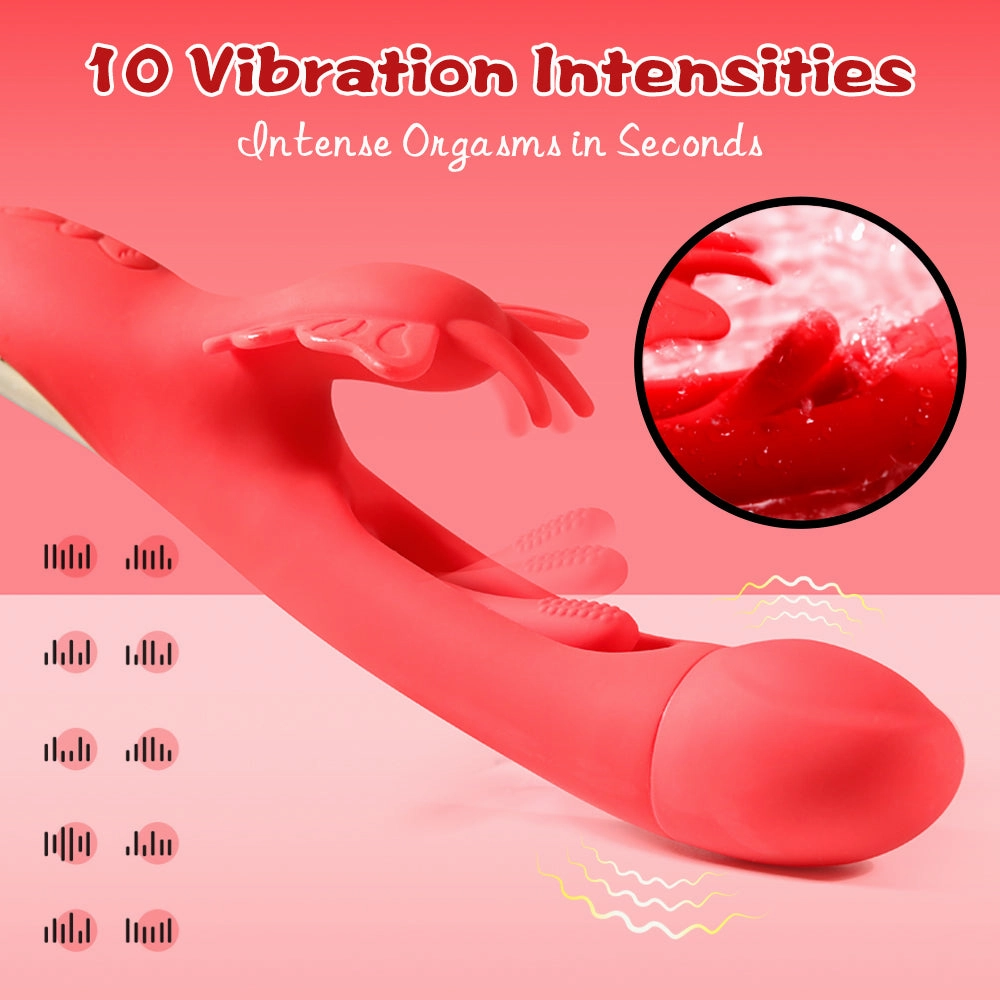 Thrusting G Spot Vibrator for Women,KERERO 10 Vibrating Modes Vibrator Female Sex Toys, Dildo Vibrator Women Adult Toys for Women,Sex Toys for Women