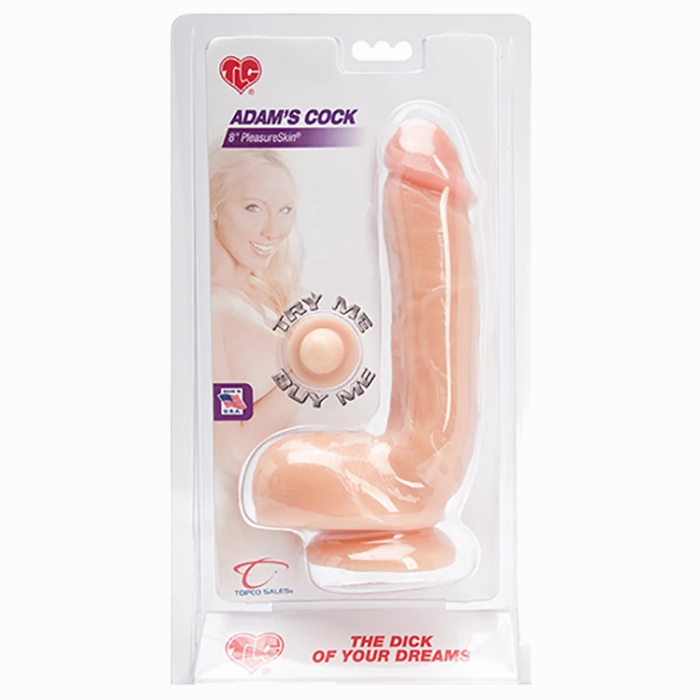 TLC Adam's PleasureSkin Cock, Light
