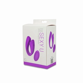 UltraZone Sexy U Vibrator, Purple