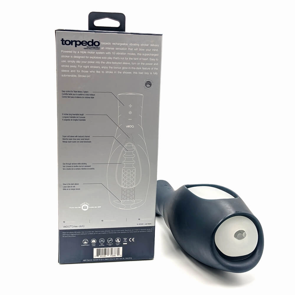 VeDO Torpedo Rechargeable Vibrating Stroker