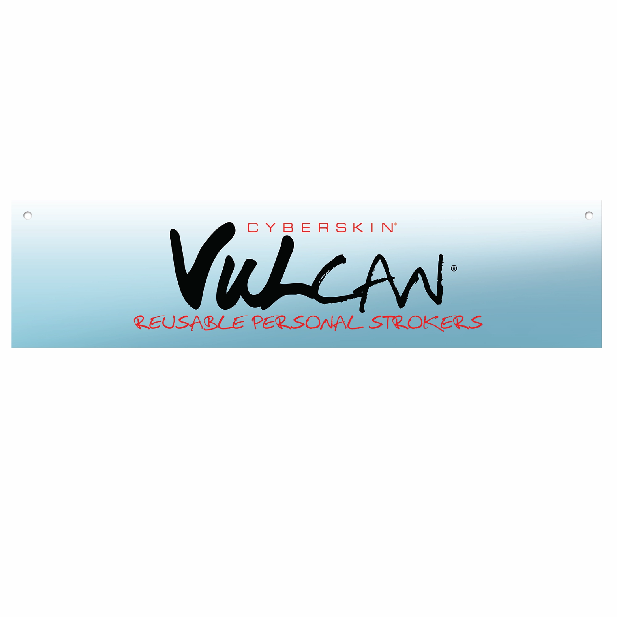 Vulcan® Horizontal Header Sign, 23.5 x 5.5