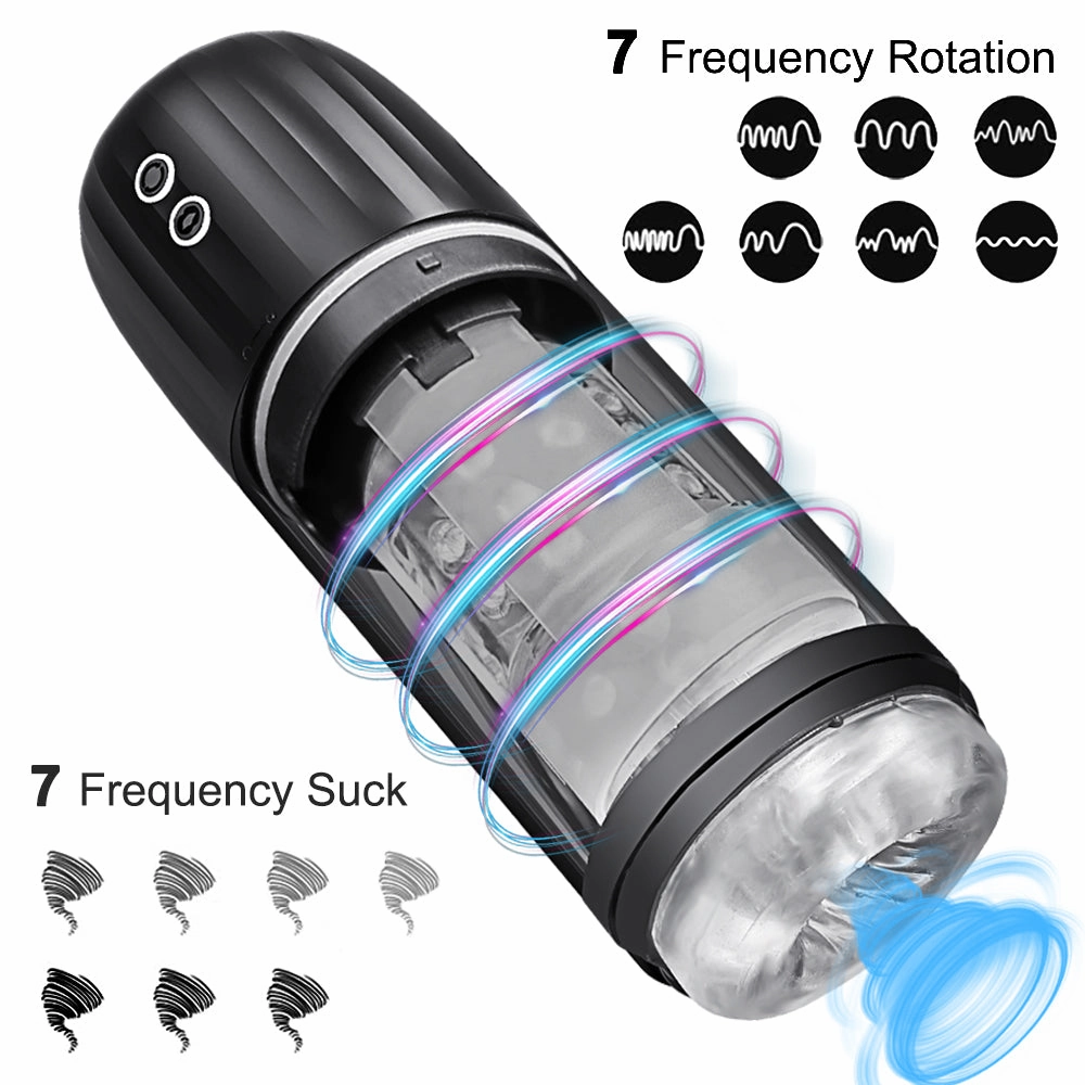 Waterproof Sucking Machine Spinning Blowjob  Male Masturbator