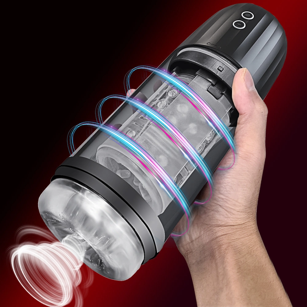 Waterproof Sucking Machine Spinning Blowjob  Male Masturbator