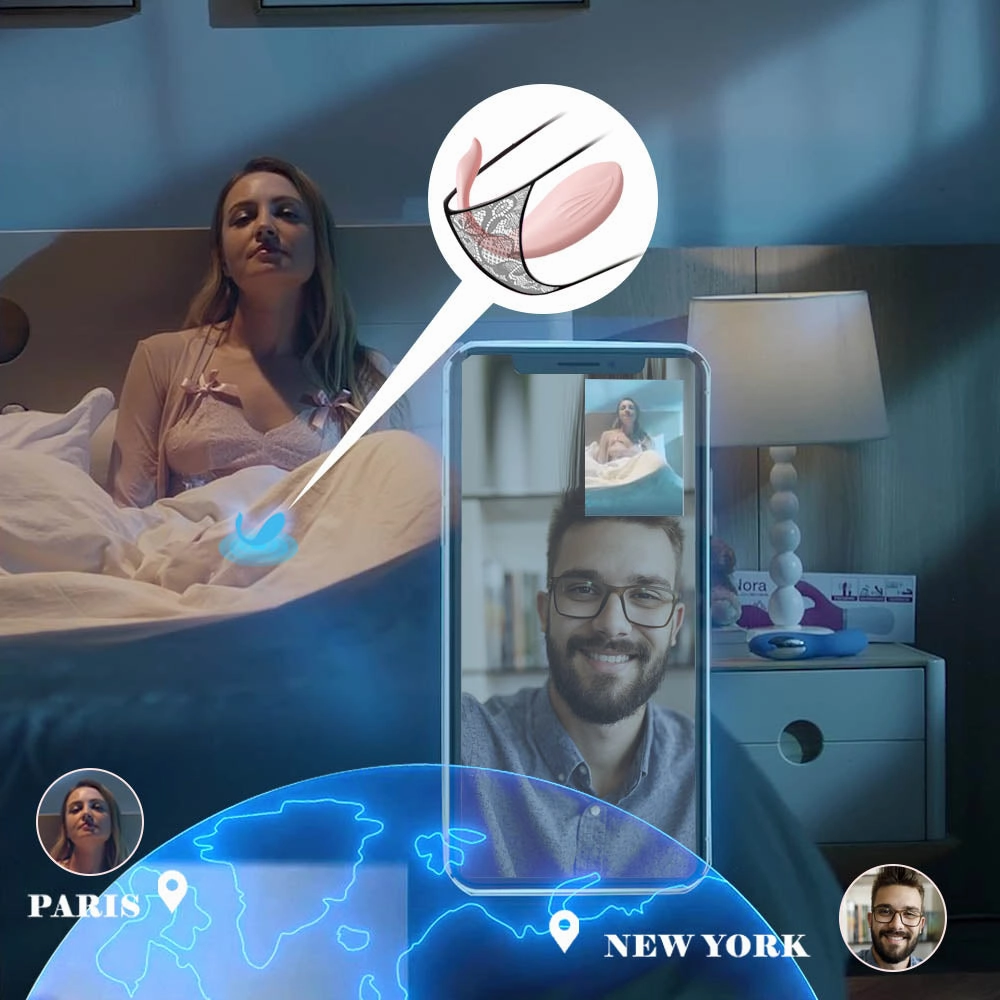 Wearable Swan Vibrator App Controlled Love Egg - W7