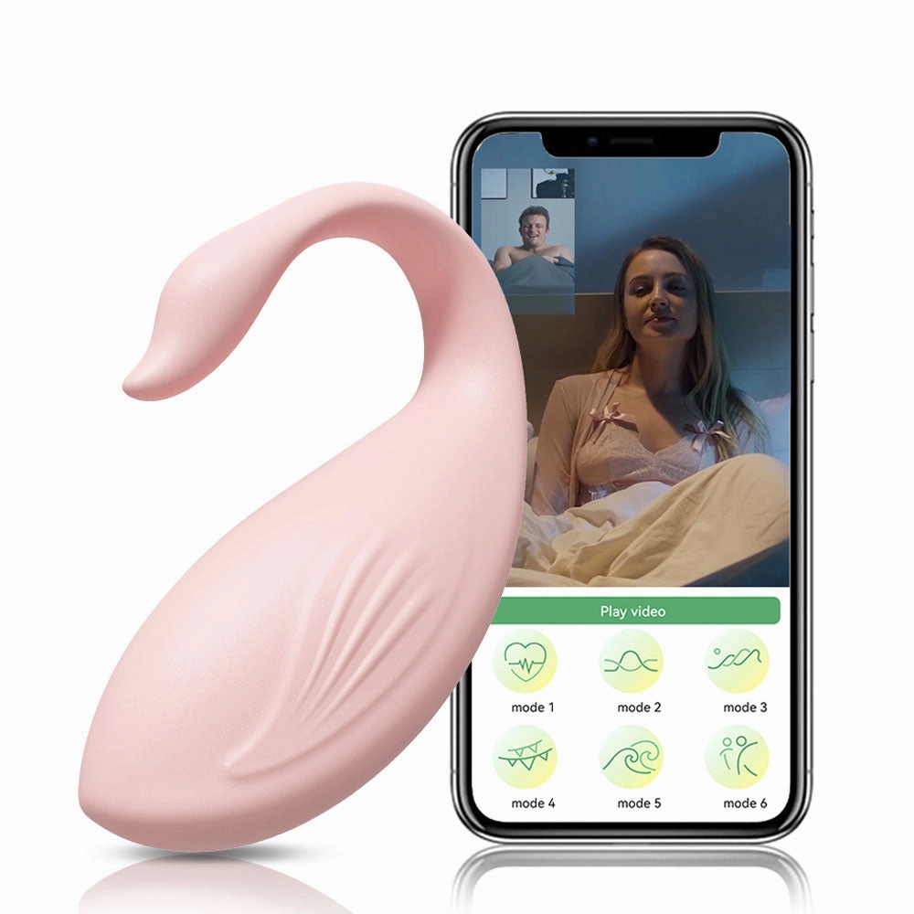 Wearable Swan Vibrator App Controlled Love Egg - W7