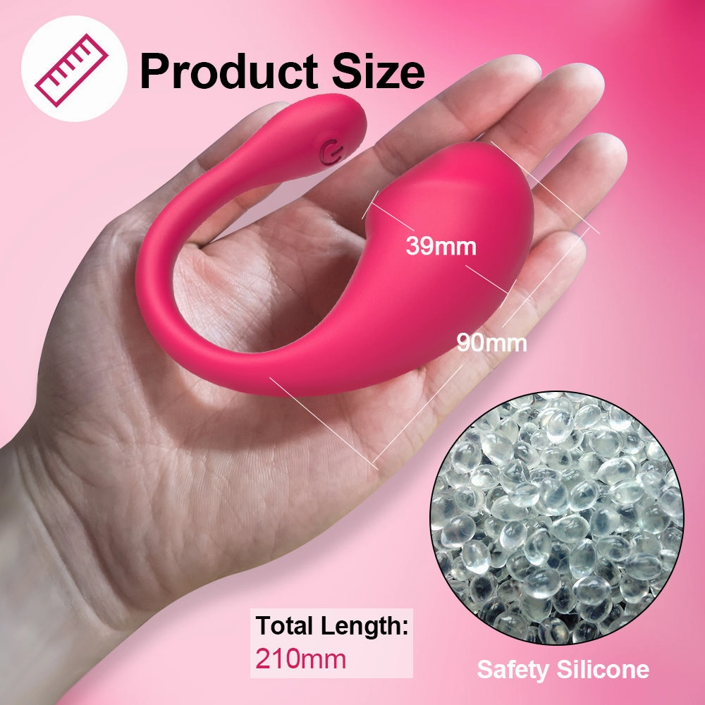 Wearable Vibrating Egg Vibrator with App Control W2