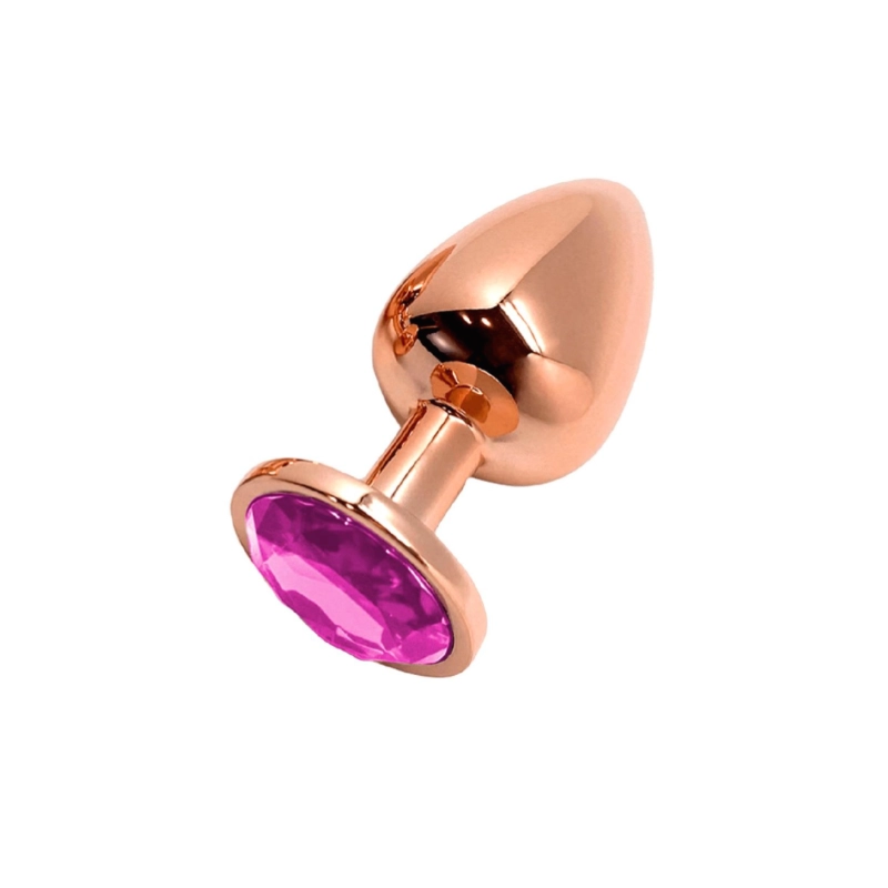 Wooomy Tralalo Rose Gold Metal Butt Plug Small