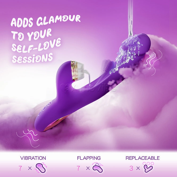 WRM Flapping G spot Vibrator